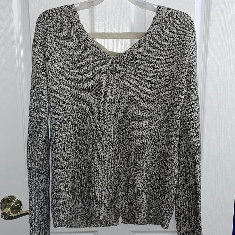 V-neck sweater